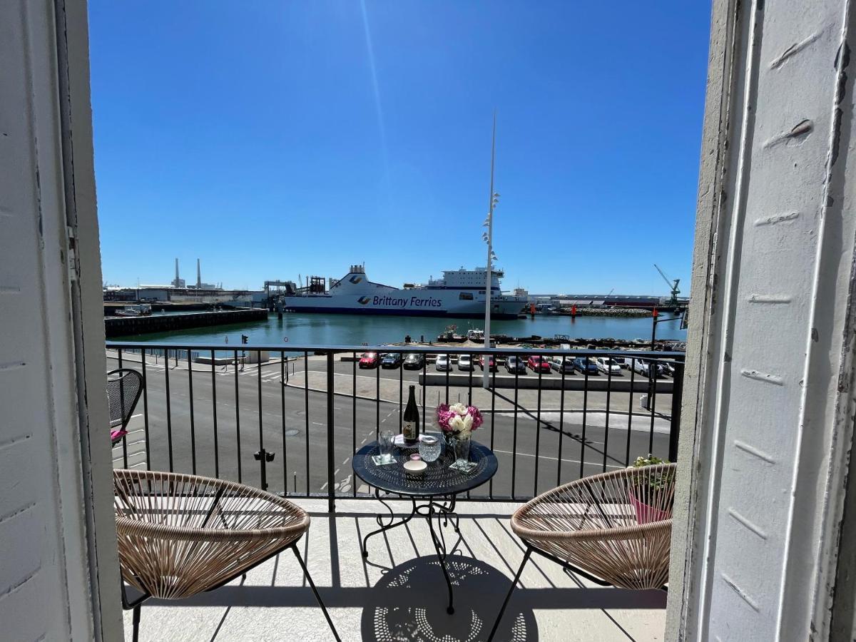 "L'Ancre" Studio Perret Pleine Vue Mer Le Havre Exteriör bild