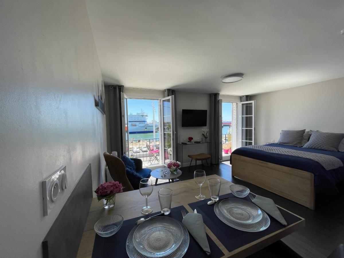 "L'Ancre" Studio Perret Pleine Vue Mer Le Havre Exteriör bild