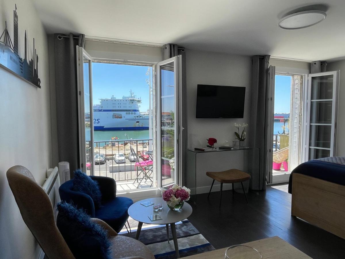 "L'Ancre" Studio Perret Pleine Vue Mer Le Havre Exteriör bild