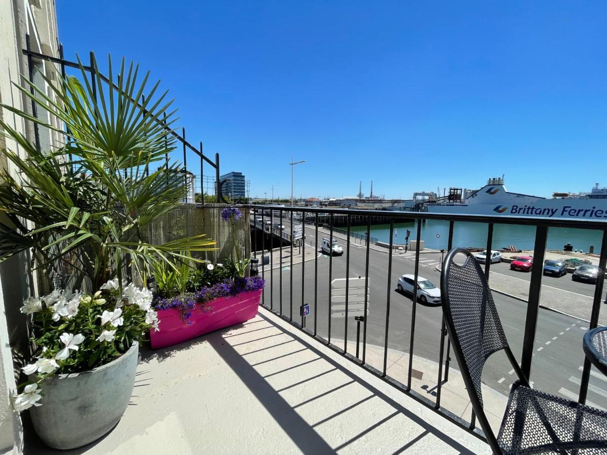 "L'Ancre" Studio Perret Pleine Vue Mer Le Havre Exteriör bild