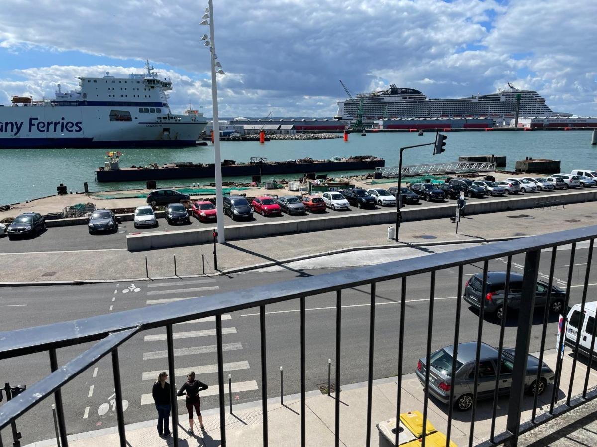 "L'Ancre" Studio Perret Pleine Vue Mer Le Havre Exteriör bild